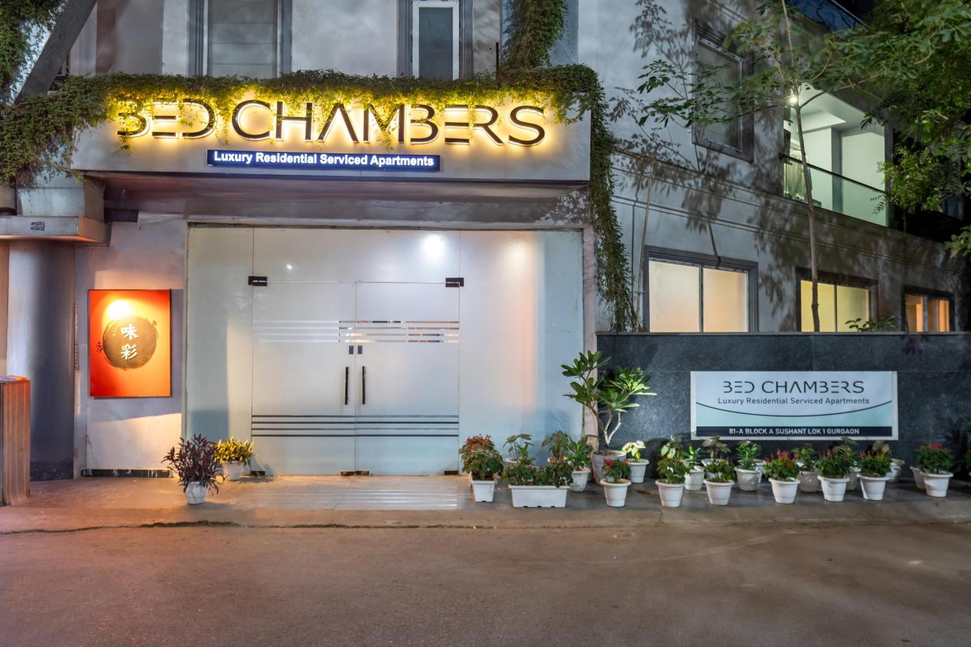 Bedchambers Serviced Apartments, Mg Road Gurgaon Exterior foto