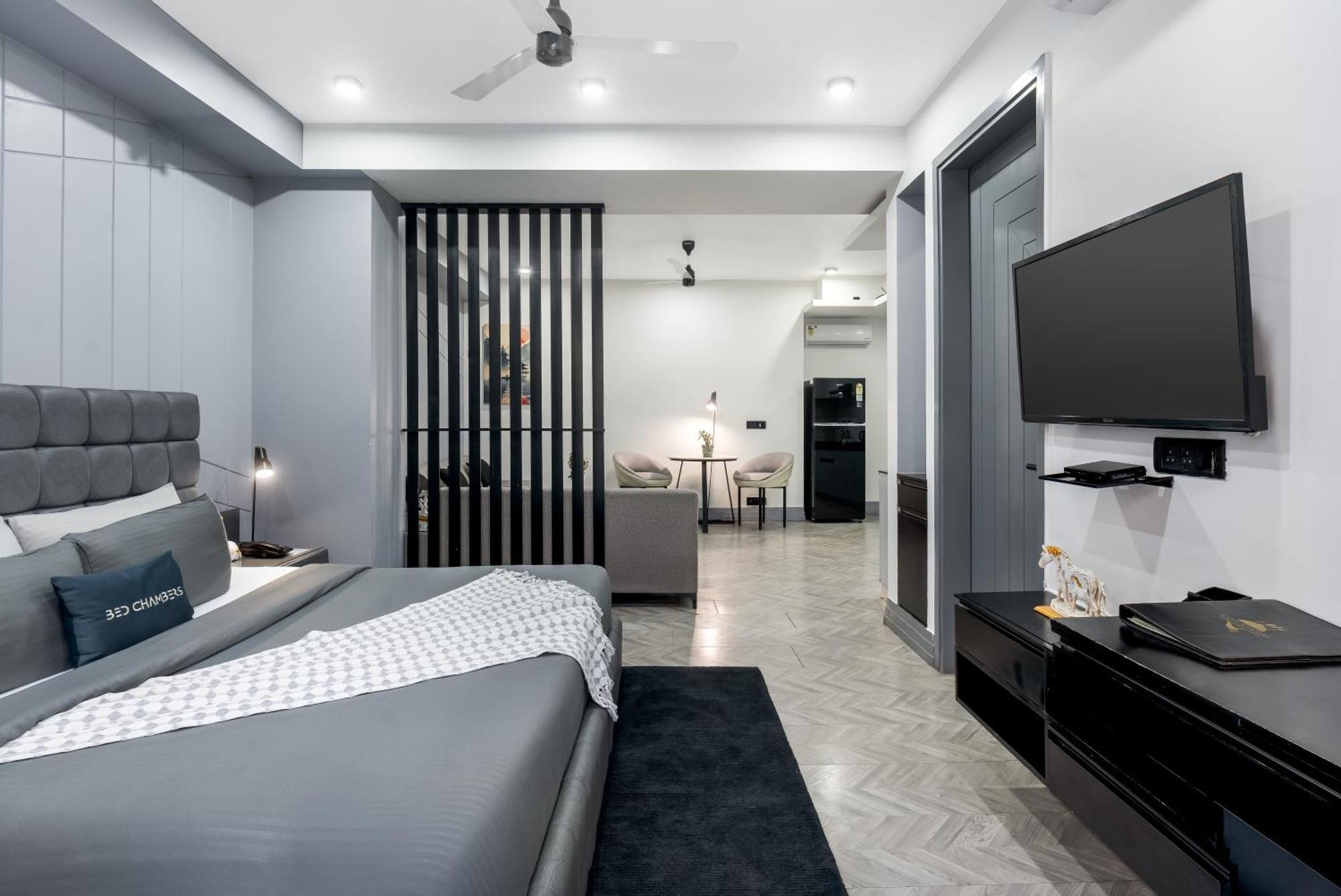 Bedchambers Serviced Apartments, Mg Road Gurgaon Exterior foto