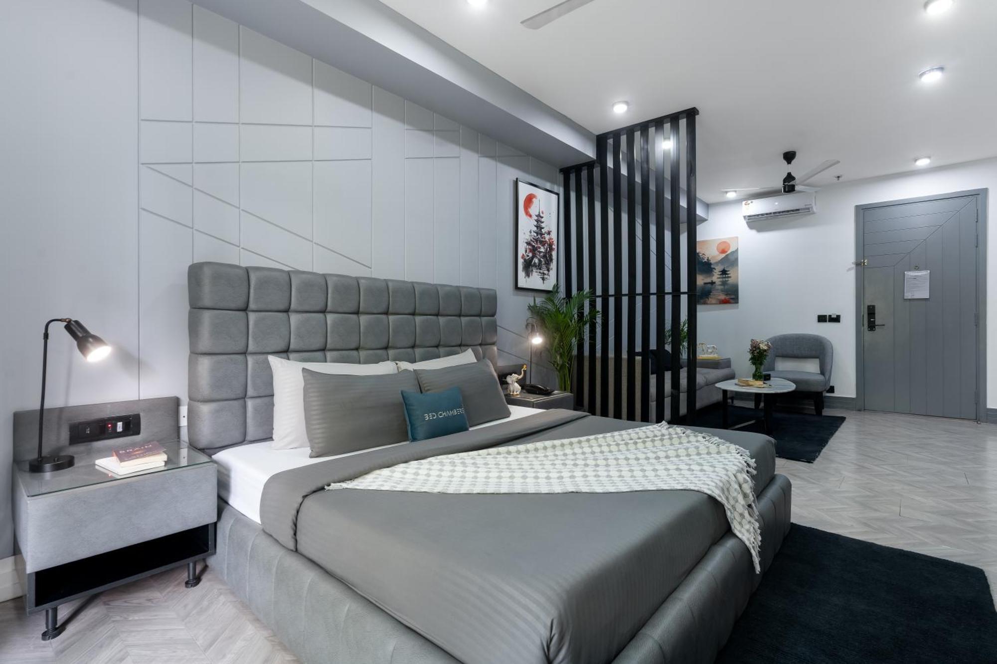 Bedchambers Serviced Apartments, Mg Road Gurgaon Exterior foto