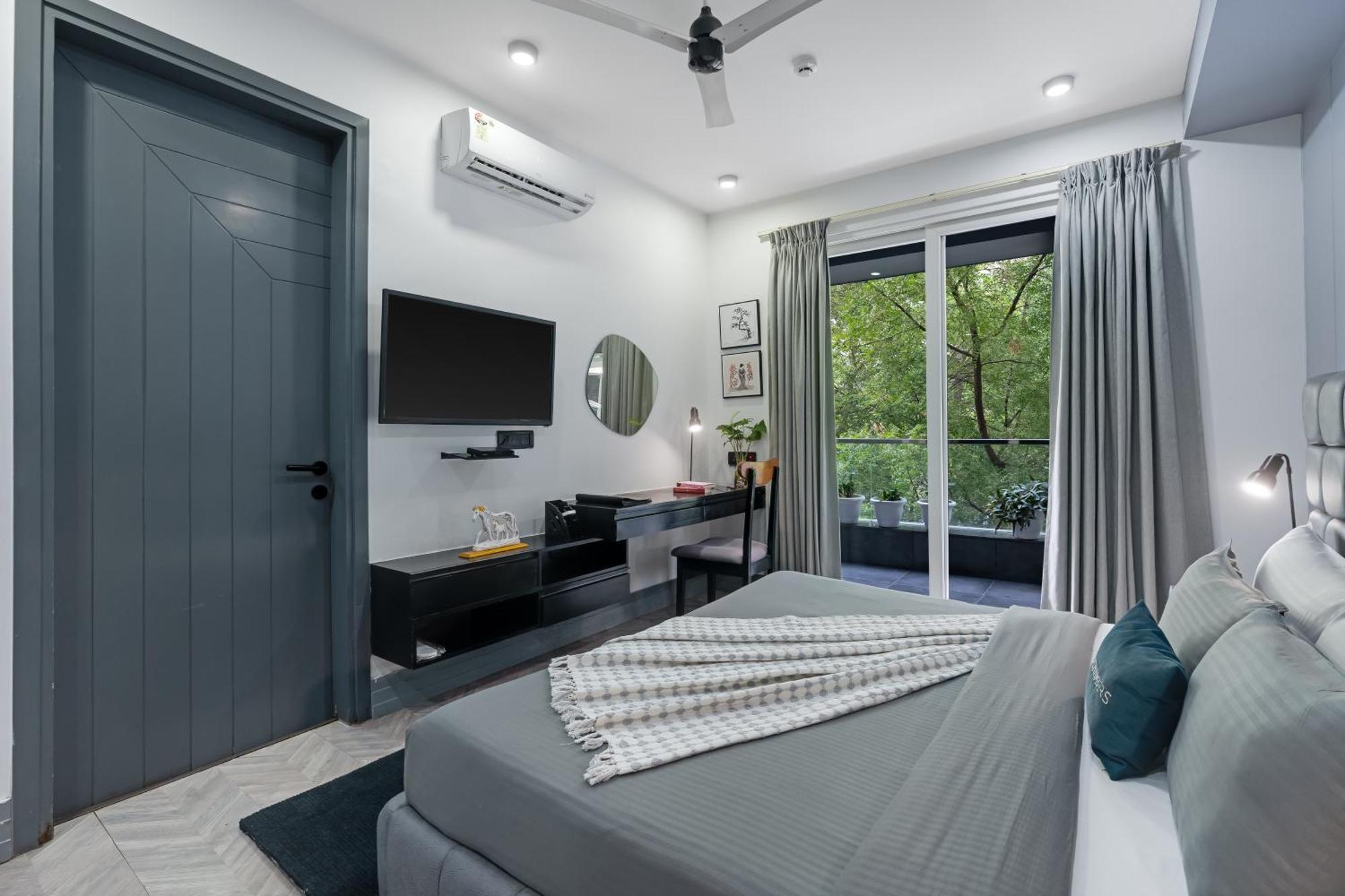 Bedchambers Serviced Apartments, Mg Road Gurgaon Exterior foto