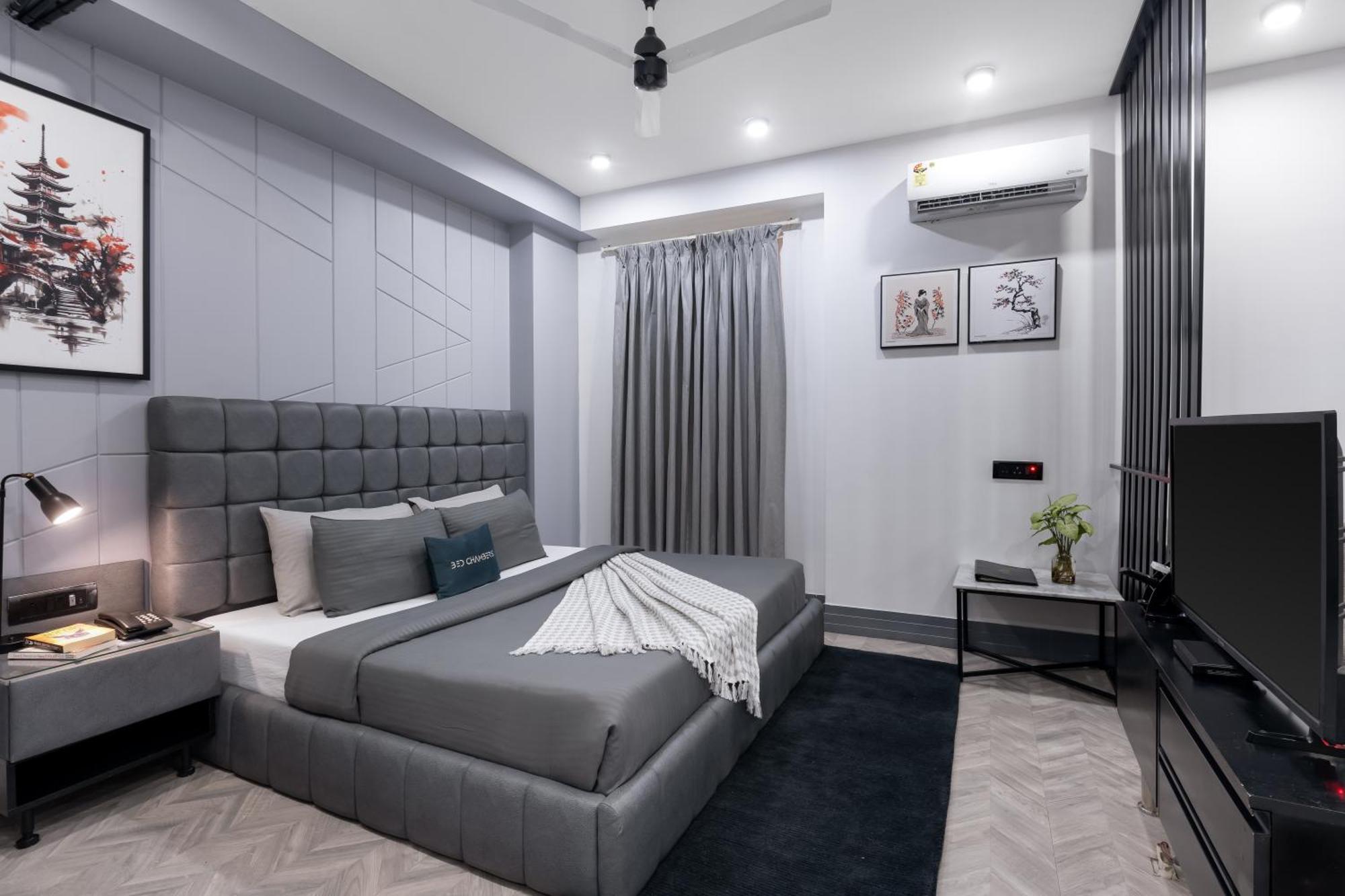 Bedchambers Serviced Apartments, Mg Road Gurgaon Exterior foto
