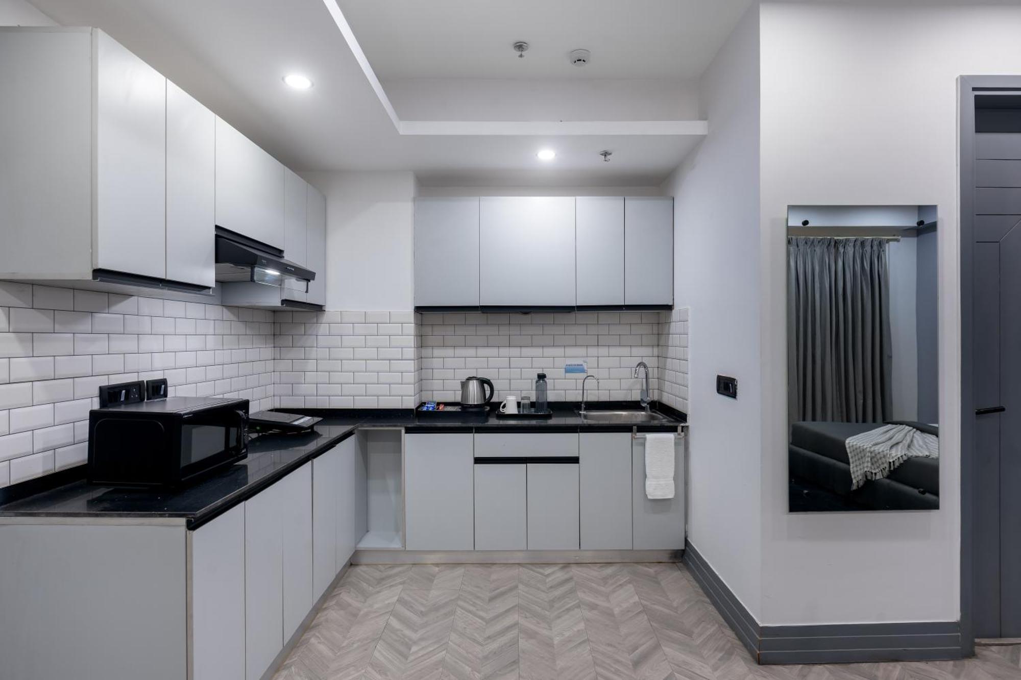 Bedchambers Serviced Apartments, Mg Road Gurgaon Exterior foto