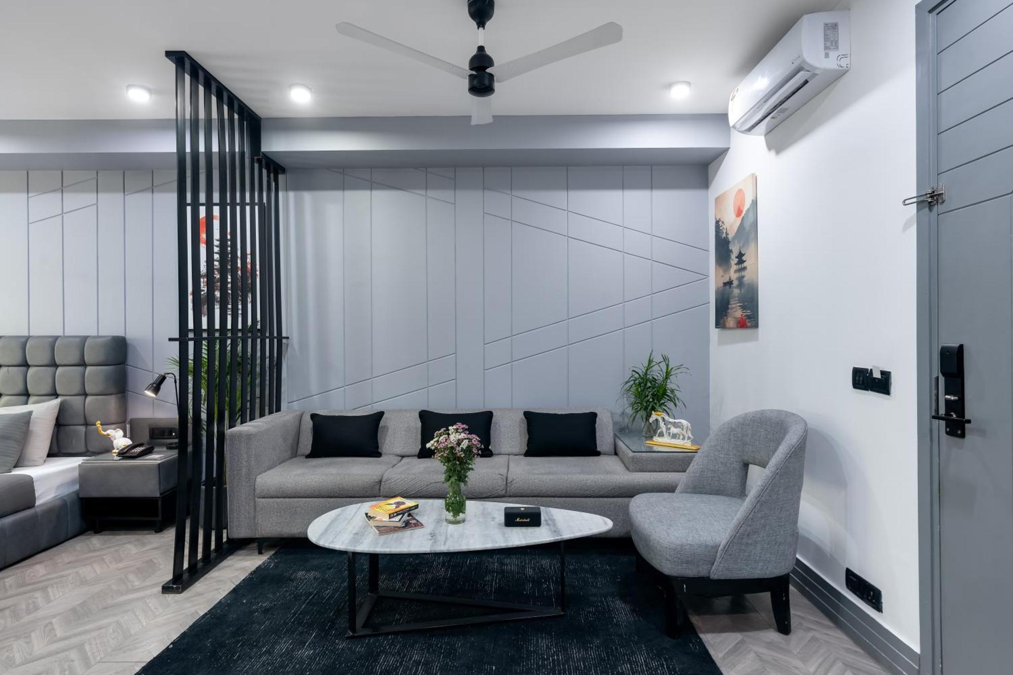 Bedchambers Serviced Apartments, Mg Road Gurgaon Exterior foto